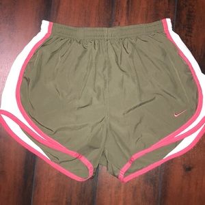 Nike brown athletic shorts